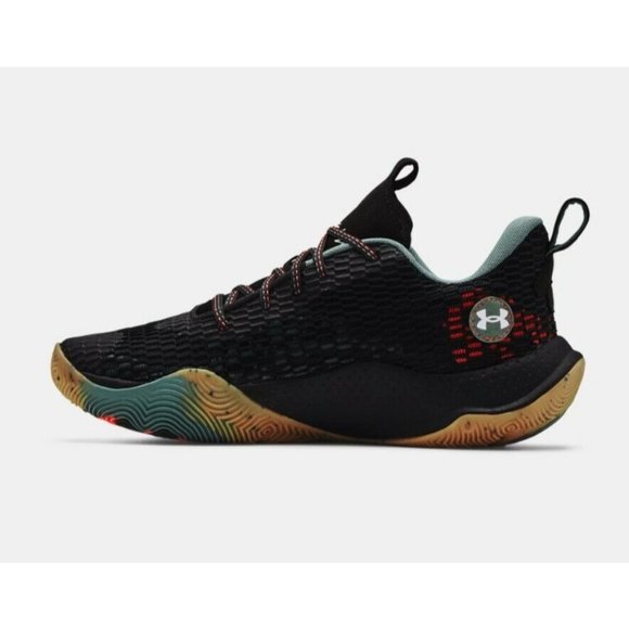 Under Armour Spawn 3 x DVNLLN Basketball Shoes Black Men\'s SZ 7 3023859-002 NWOB main image 11